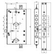 Дверной замок цилиндровый MUL T LOCK CFM3