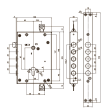 Дверний замок MUL-T-LOCK CEC1
