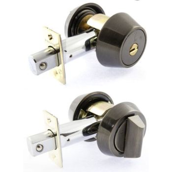 Дверний замок MUL-T-LOCK DEAD BOLT HERCULAR INTERACTIVE + антична бронза.