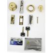 Дверний замок MUL-T-LOCK DEAD BOLT HERCULAR МТ5 + VIP латунь матова.