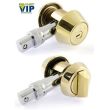 Дверний замок MUL-T-LOCK DEAD BOLT HERCULAR МТ5 + VIP латунь матова.