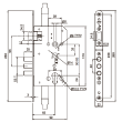 Дверной замок MUL-T-LOCK М212