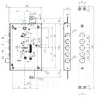 Дверний замок сувальдний MUL T LOCK Matrix DFM1