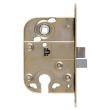 Дверной межкомнатный замок ABLOY 2018 PZ (под цилиндр) 72/45 Матовая латунь