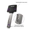 Цилиндр MUL-T-LOCK CLASSIC PRO 62 мм (31x31) ключ-ключ матовый хром