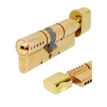 Циліндр MUL-T-LOCK INTERACTIVE + 105 мм (40х65Т) ключ-тумблер (матова латунь)