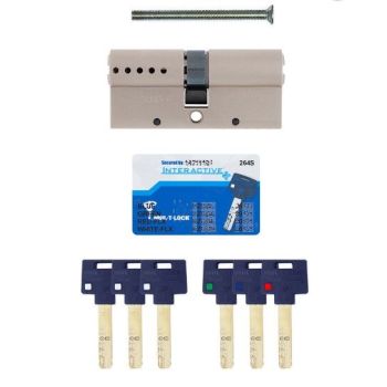 Цилиндр MUL-T-LOCK INTERACTIVE+ 66 мм (33Lx33) ключ-ключ FLEX CONTROL.