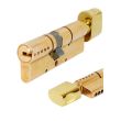 Циліндр MUL-T-LOCK INTERACTIVE + 90 мм (55х35Т) ключ-тумблер (антична латунь, бронза)