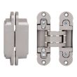 Дверные петли OTLAV INVISACTA 3D 30x120 mm матовый хром