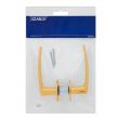 Дверная ручка ABLOY 8/002 DUETTO латунь матовая
