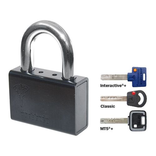 Замки навесные MUL-T-LOCK - Навесной замок MUL-T-LOCK M 13 высота скобы 37 мм., диаметр 12.7 мм., Interactive +.