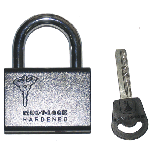 Замки навесные MUL-T-LOCK - Навесной замок MUL-T-LOCK M 16 высота скобы 102 мм., диаметр 15.8 мм., Classic.