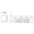 Навесной замок MUL-T-LOCK NE 8 G высота скобы 27 мм., диаметр 8 мм., Classic.