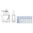 Навесной замок MUL-T-LOCK NE12L INTERACTIVE+ CLIQ. (+ 1 ключ)