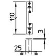Планка VIRO 1091 KL 7755.1091.0.78 (VIRO 7753.70 FaFix NO)