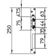 Планка VIRO 1092 HZ 7755.1092.0.78 (VIRO 7753.70 FaFix NO)