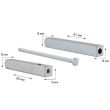 Шток TESA CD9X559X67 (разделенный 55 х 67 мм) 9-9 / 9-9 мм