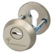 Захисна дверна броненакладка MUL-T-LOCK ESETY SL3 хром матовий