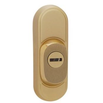 Защитная дверная броненакладка ROSTEX DECOR R3 титан матовый