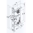 Замок электромеханический ABLOY EL 582