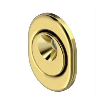 Защитная дверная броненакладка DISEC BD108 OMEGA, латунь