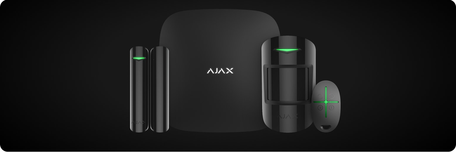 Комплект cигнализации Ajax Starterkit Plus black