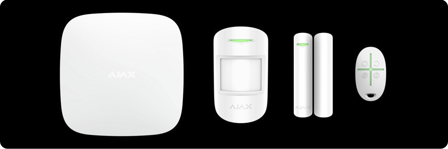 комплект сигнализации Ajax StarterKit white