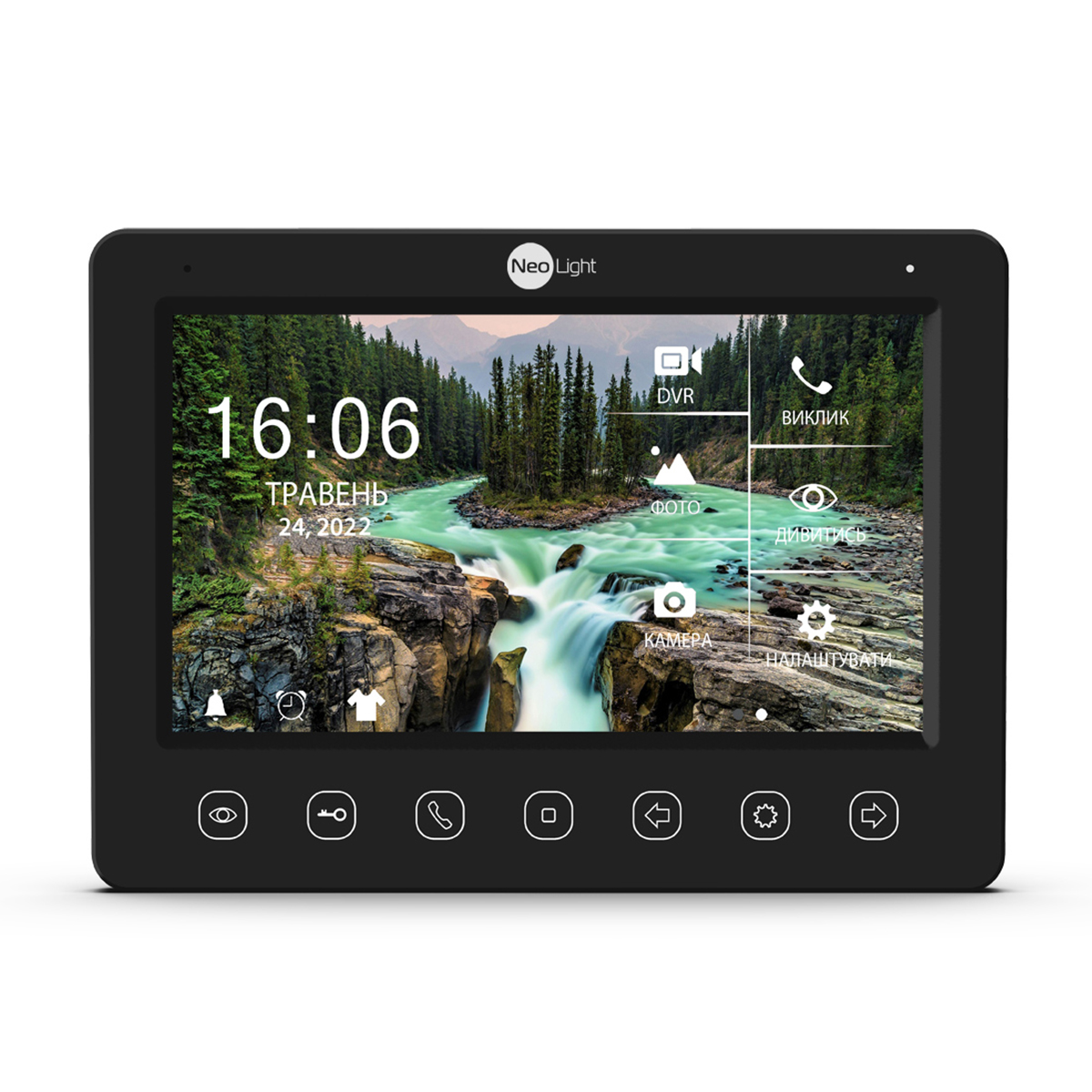 Домофон NeoLight KAPPA+ HD WF Black