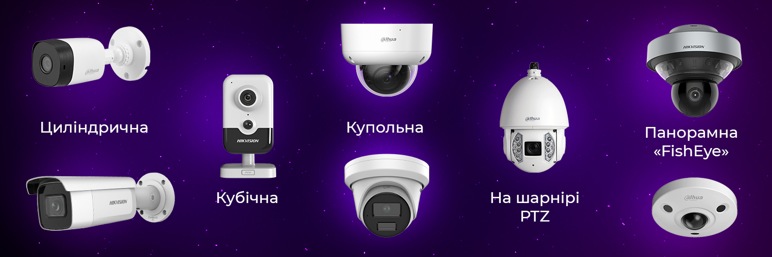 форм-фактор камери відеонагляду