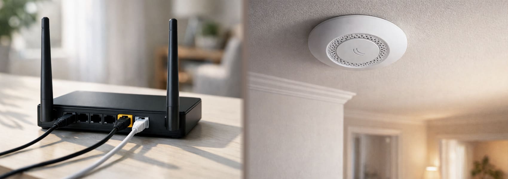 Чем отличается беспроводной маршрутизатор и точка доступа Wi-Fi?