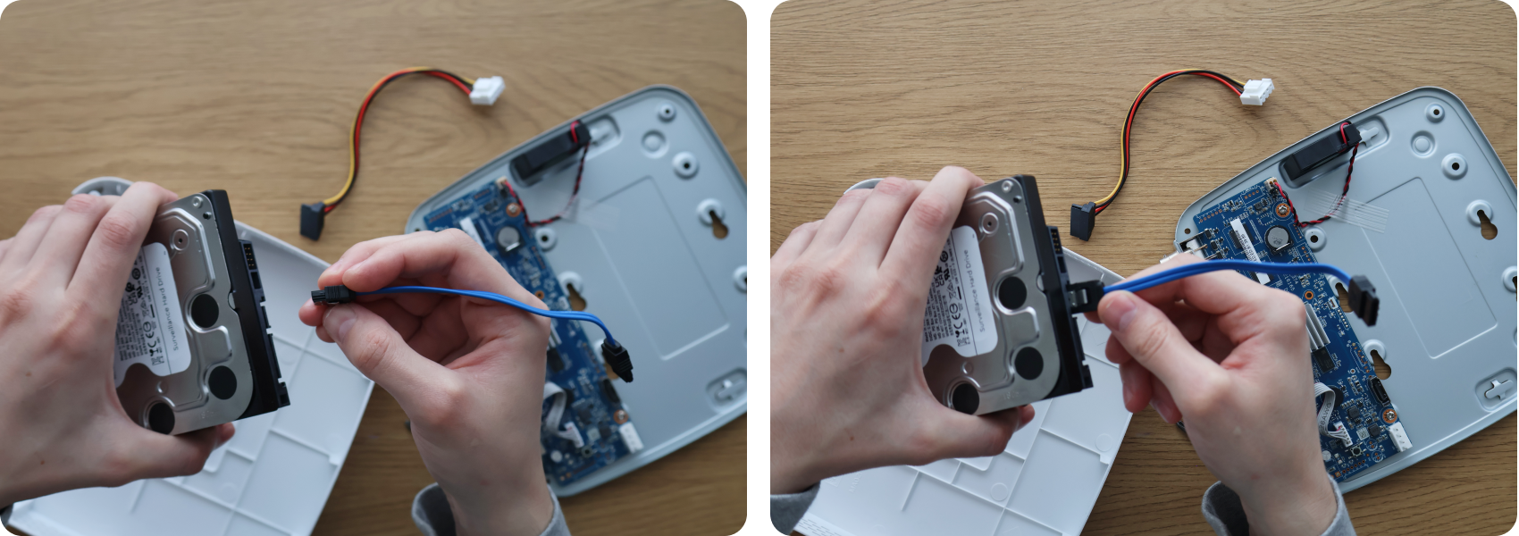 Як вставити жорсткий диск у DVR?
