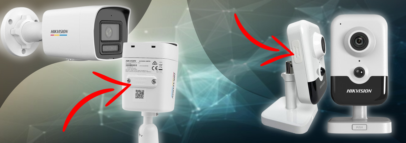 Как сбросить настройки Hikvision