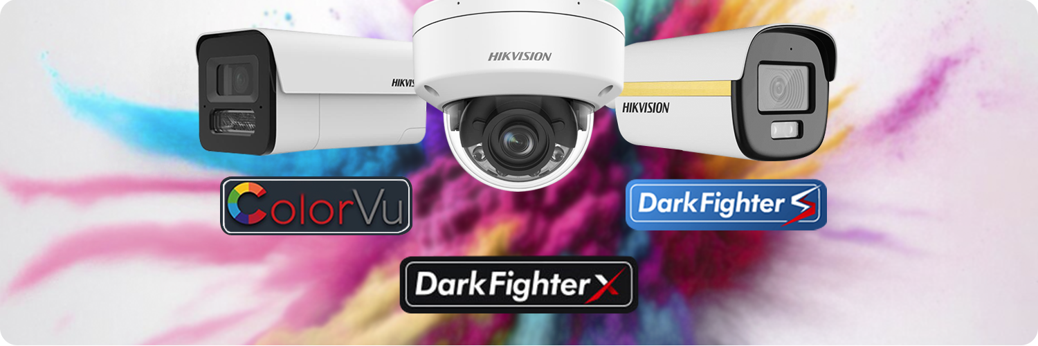 Технологии ColorVu, DarkFighterX, Smart Hybrid Light, DarkFighterS