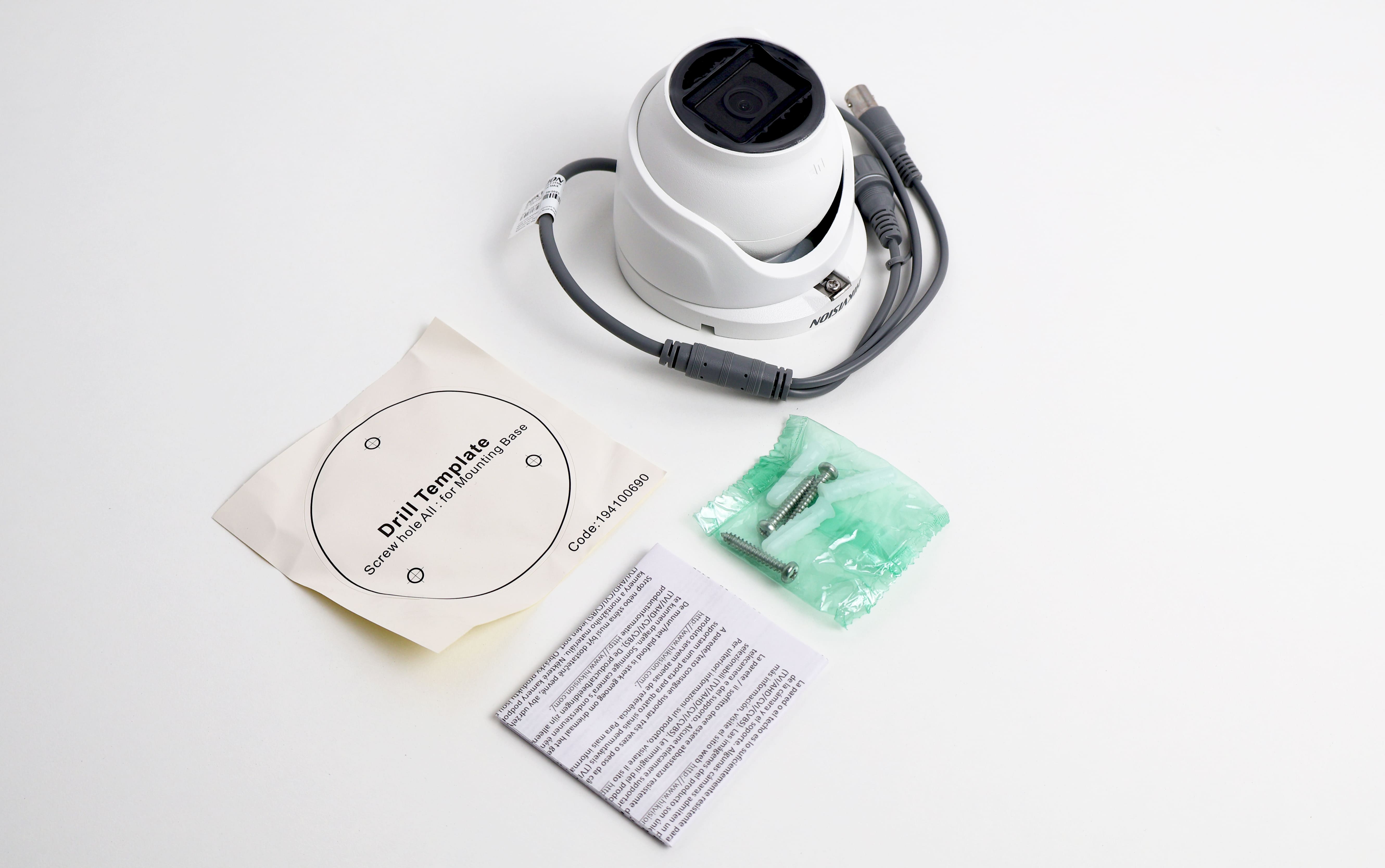 Комплектация Hikvision DS-2CE76D0T-ITMF(C)